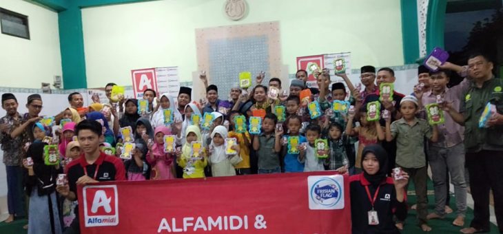 Alfamidi-Lazismu Wilayah DIY Berbagi: Buka Bersama Anak Asuh  Panti Asuhan Muhammadiyah Al-Amin